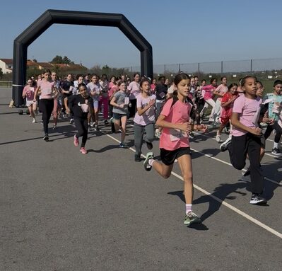 Les élèves ont parcouru une distance de 2,3 km